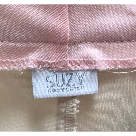 SUZY SHIER Light Beige Capris - Picture 3 of 4